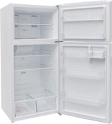 F18TFRESWW 30" 250 Series Freestanding Top Freezer Refrigerator with 18.3 cu. ft. Total Capacity, Energy Star, Reversible Doors, in White