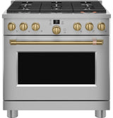 Café™ 36" Smart Dual-Fuel Commercial-Style Range with 6 Burners (Natural Gas)