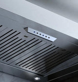 48" 1000 CFM Italian Made Pro Hood Range Hood Stainless