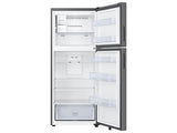 18 cu. ft. Top Freezer Refrigerator with Ice Maker in Stainless Steel