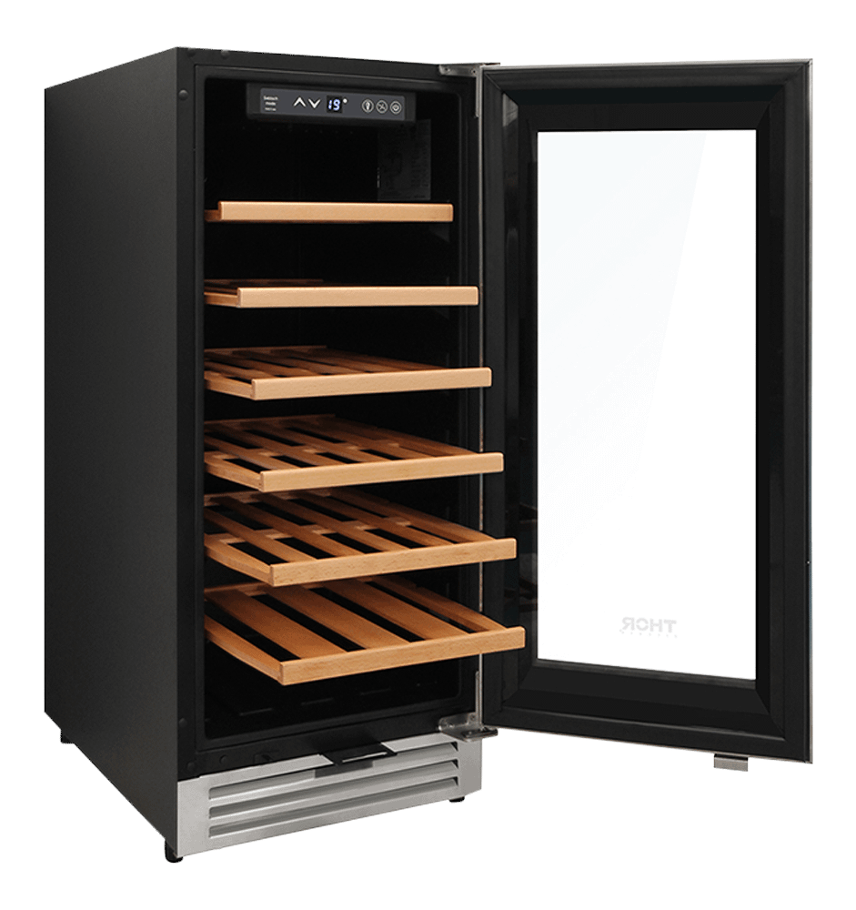 Thor Kitchen 15-inch Single Zone Wine Cooler, 33 Wine Bottle Capacity - Model Twc1501