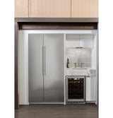 Monogram 18" Panel-Ready Premium Integrated Column Freezer