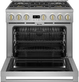 Monogram 36" Dual-Fuel Professional Range with 6 Burners