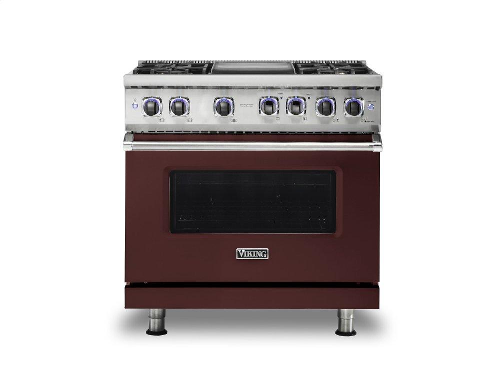 36" Dual Fuel Range - VDR7362 Viking 7 Series