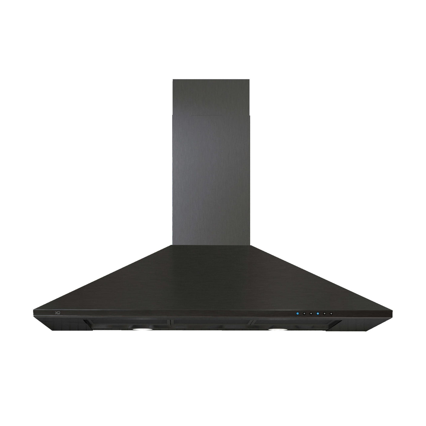 30" CCC 600/395 CFM Italian Made Wall Mount Chimney Range Hood BLACK