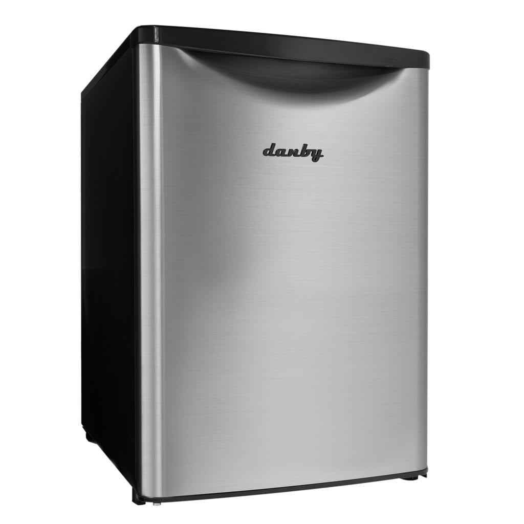 Danby 2.6 cu. ft. Compact Fridge in Stainless Steel ()