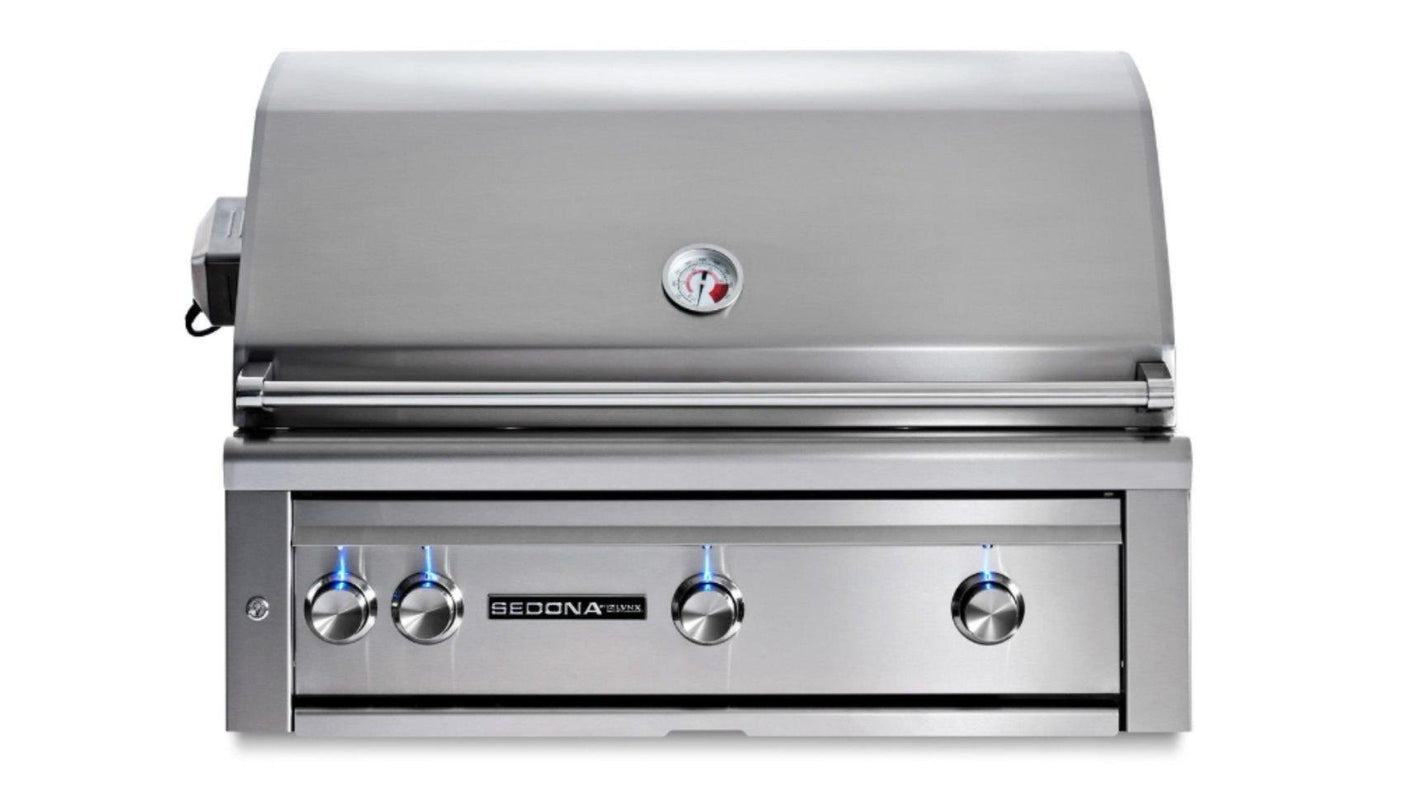 36" Built in Sedona Grill w/Rotisserie - 3 SS Tube Burners