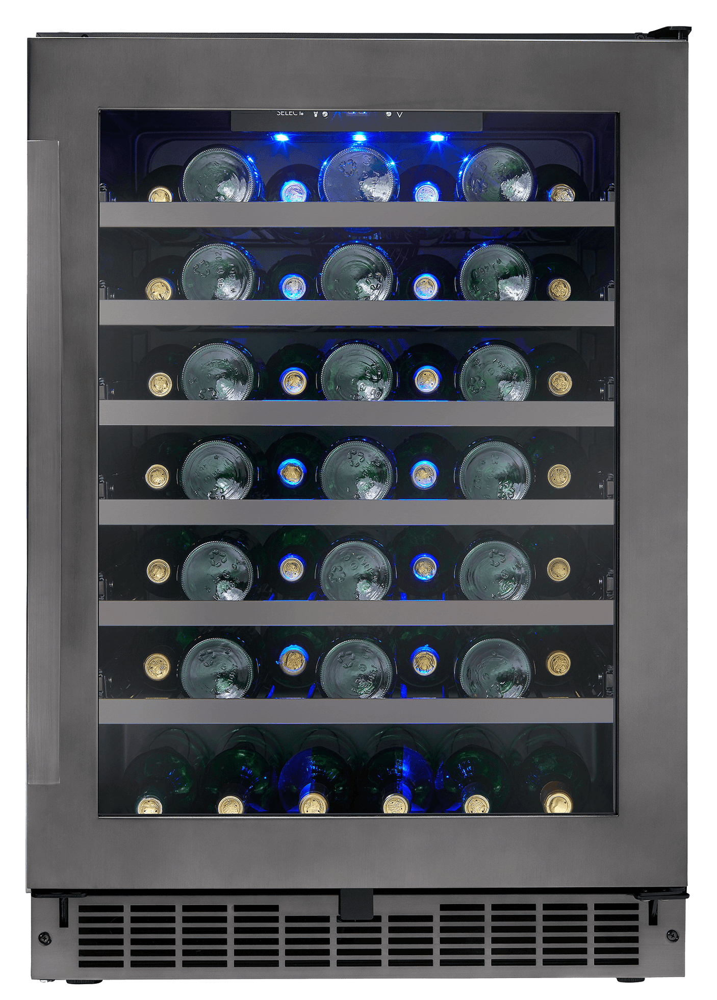 Silhouette Select - 24" Built-in Wine Cellar In Black Stainless Steel