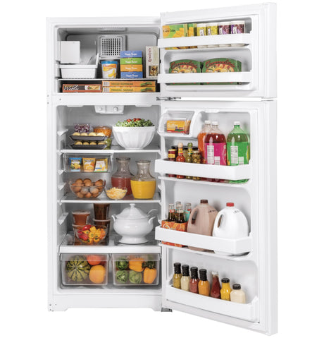 GE® ENERGY STAR® 17.5 Cu. Ft. Top-Freezer Refrigerator