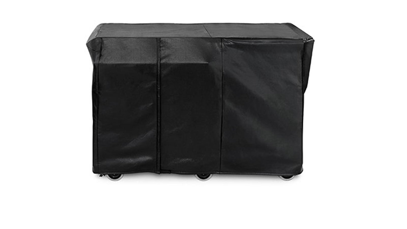 Asado Grill (L30AG-M) Carbon Fiber Vinyl Cover (Mobile Kitchen Cart)