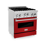 ZLINE 30" 4.0 cu. ft. Range with Gas Stove and Gas Oven in Stainless Steel (RG30) [Color: Stainless Steel]