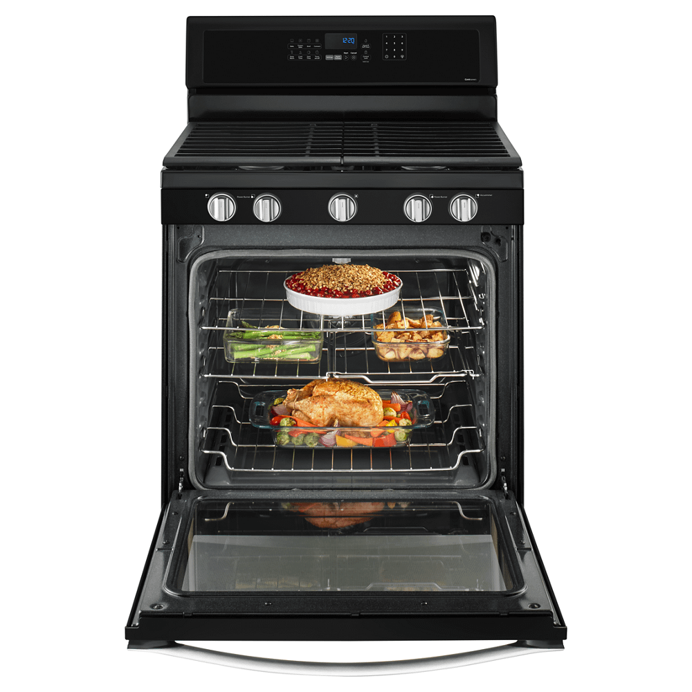 5.8 Cu. Ft. Freestanding Gas Range with EZ-2-Lift™ Hinged Grates