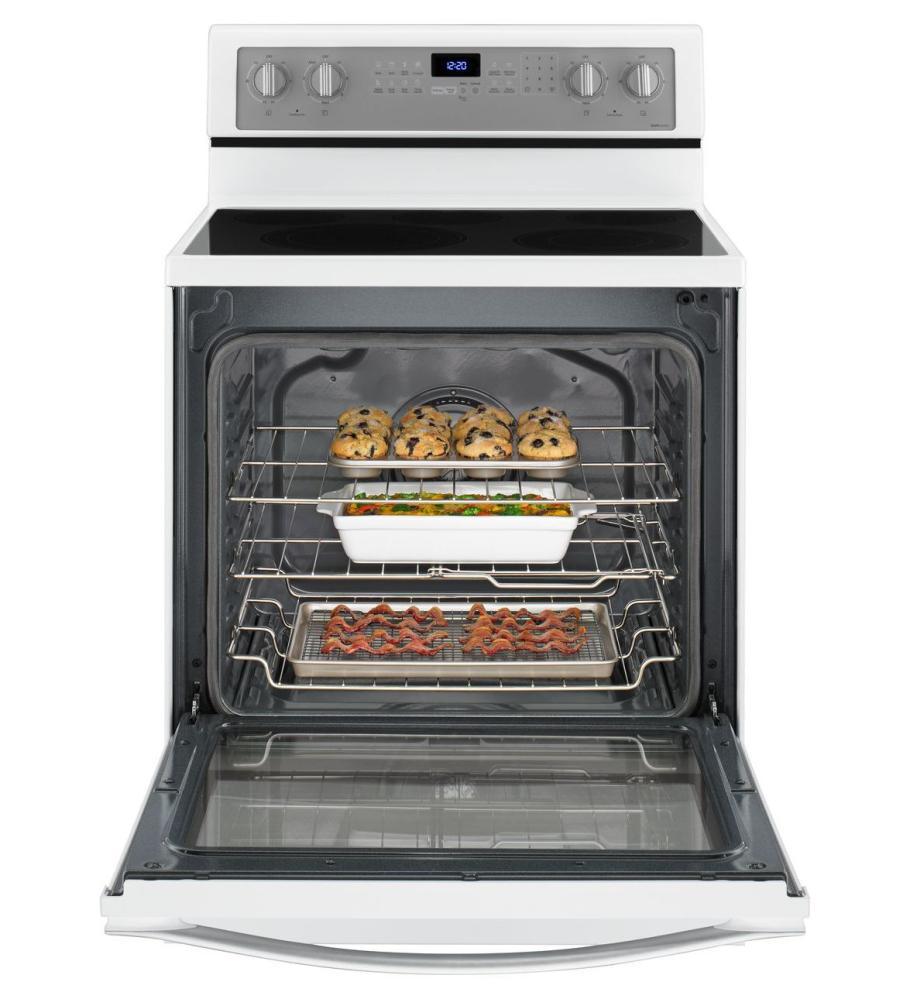 6.4 Cu. Ft. Freestanding Electric Range with Warming Drawer