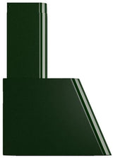 Nostalgie 40 Inch Emerald Green Wall Mount Convertible Range Hood