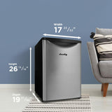 Danby 2.6 cu. ft. Compact Fridge in Stainless Steel ()