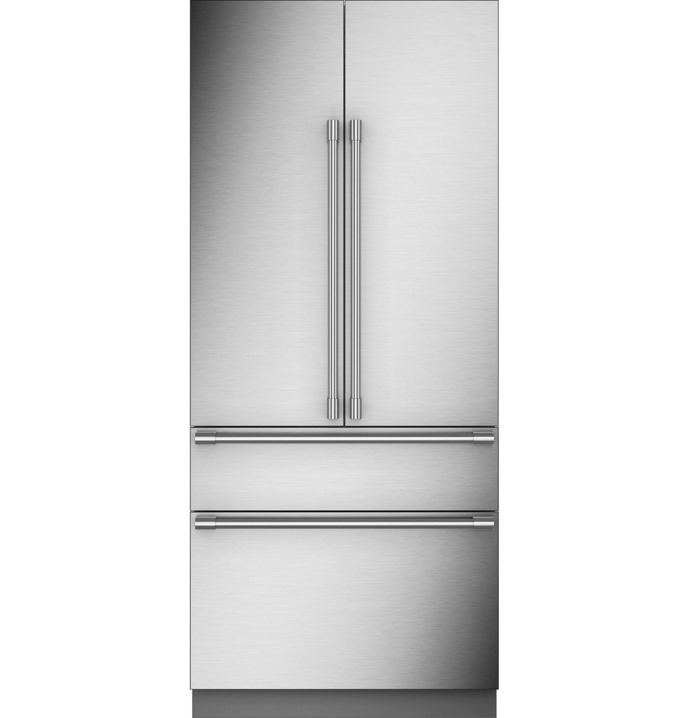 Monogram 36" Panel-Ready Premium Integrated French-Door Refrigerator