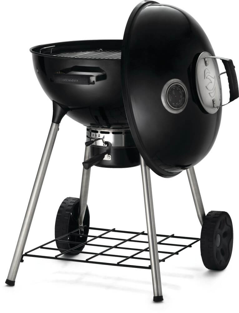 Premium 22 Charcoal Kettle 22-inch Kettle Grill , Charcoal, Black