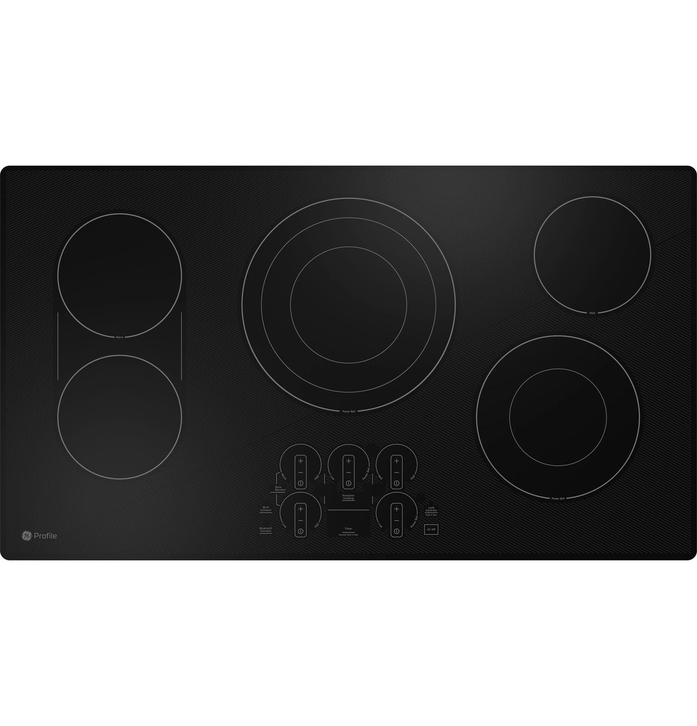 GE Profile™ 36" Built-In Touch Control Electric Cooktop