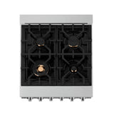 ZLINE 24 in. 2.8 cu. ft. Range with Gas Stove and Gas Oven in Stainless Steel (RG24) [Color: Stainless Steel]