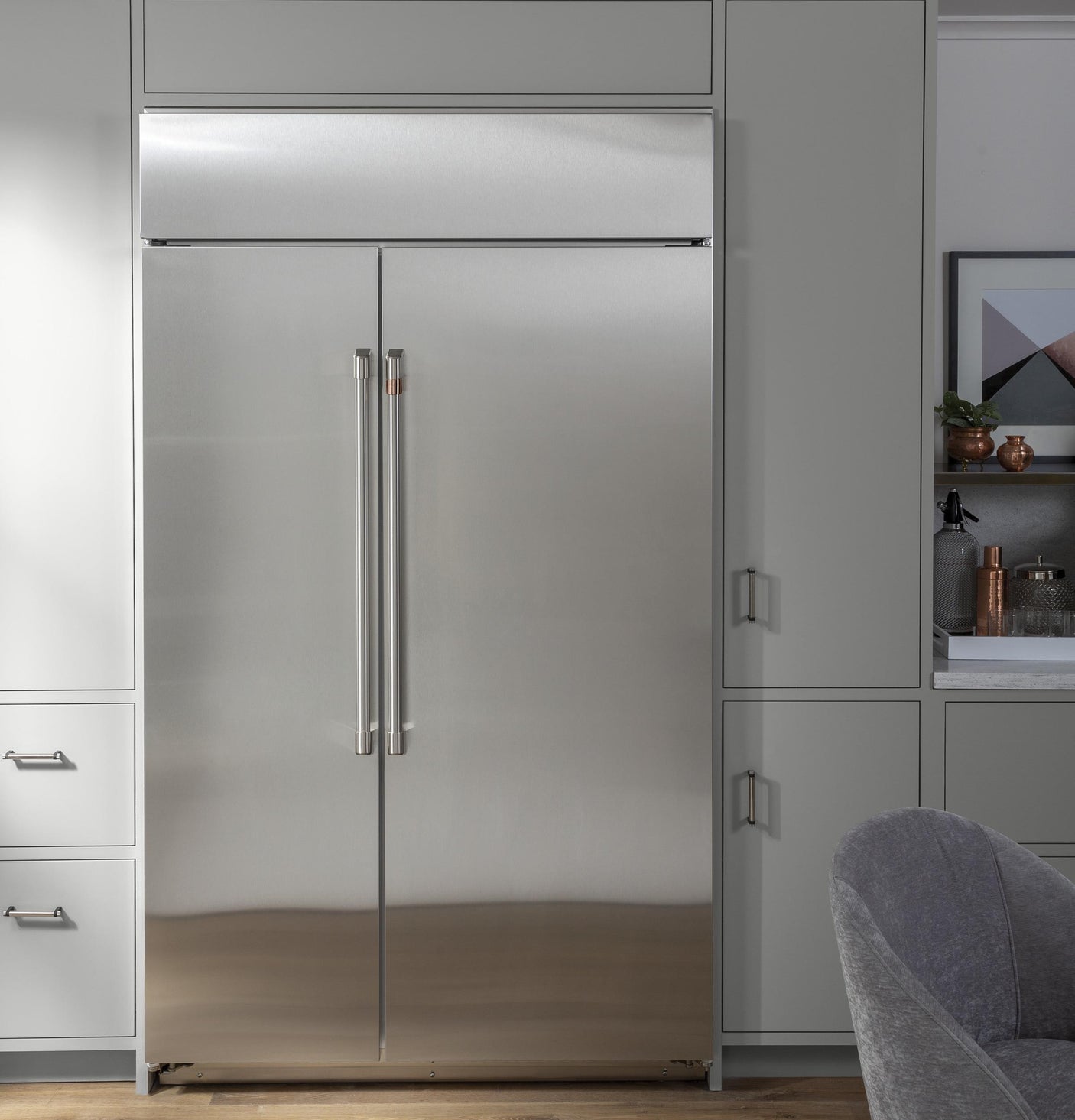 Café™ 48" Smart Built-In Side-by-Side Refrigerator