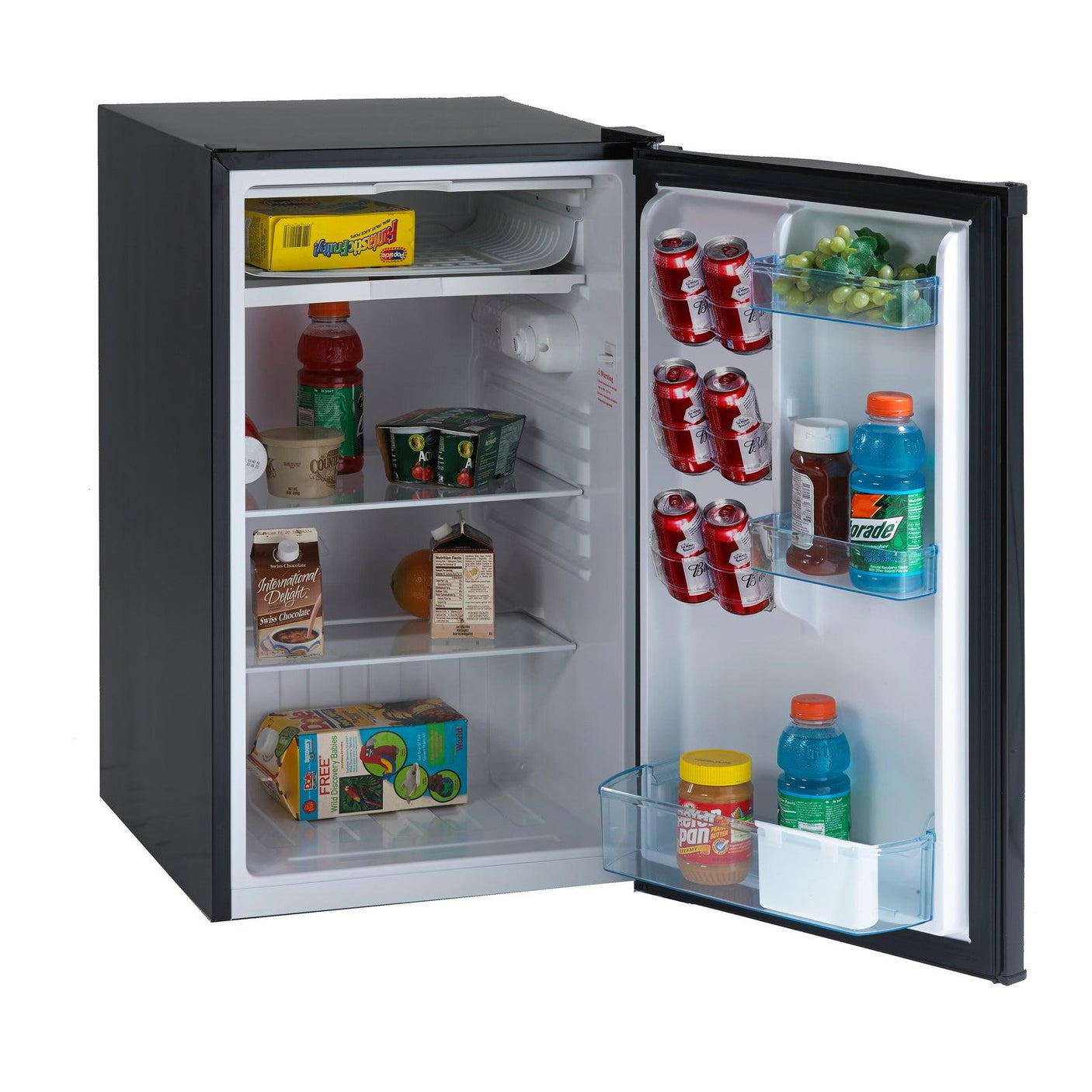 Avanti 4.4 cu. ft. Compact Refrigerator - Black / 4.4 cu. ft.