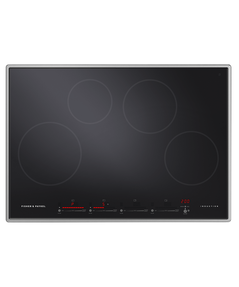 30" Series 9 4 Zone Induction Cooktop