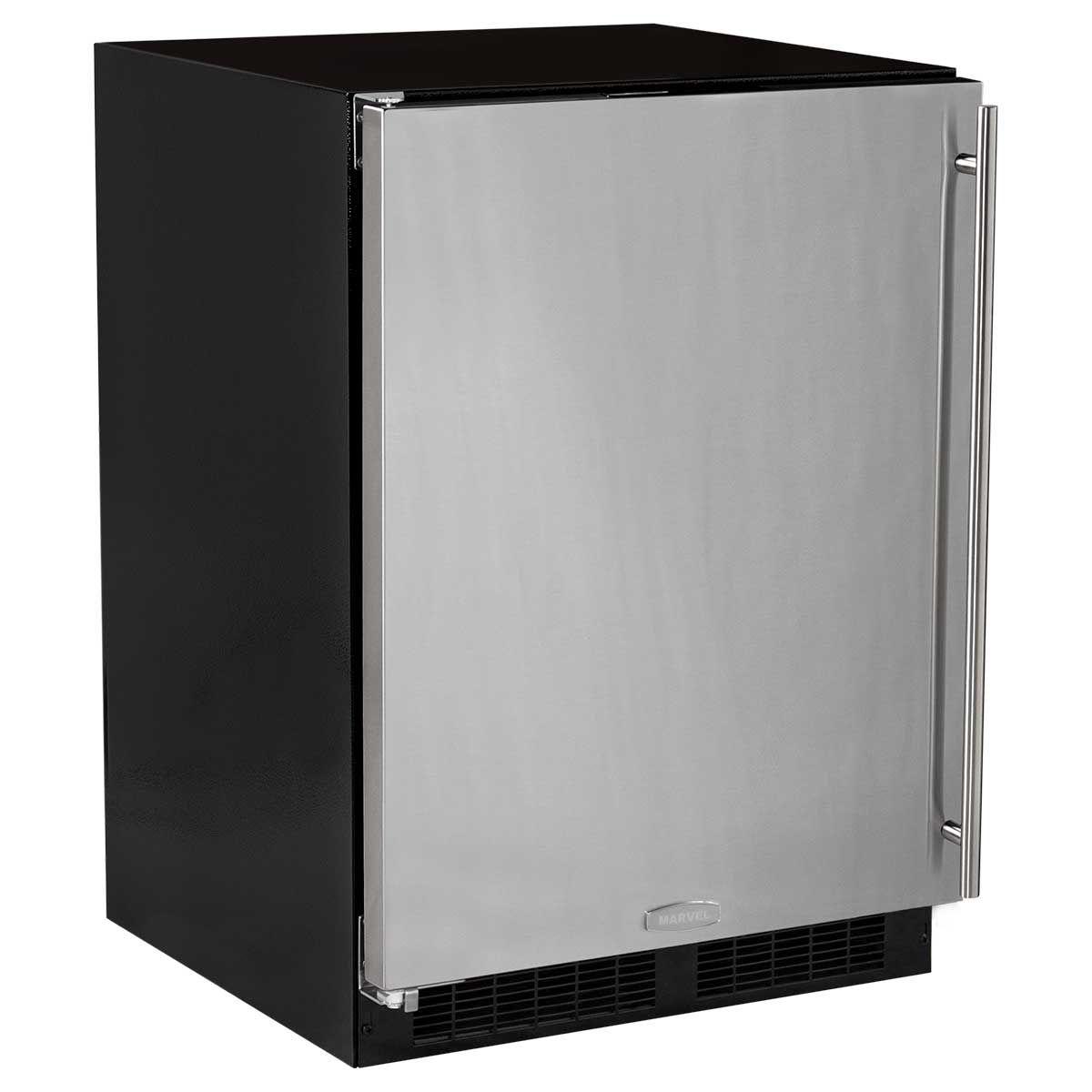 24-In Built-In All Refrigerator With Maxstore Bin with Door Style - Stainless Steel, Door Swing - Left