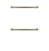 Café™ 2 - 30" Double Wall Oven Handles - Brushed Bronze