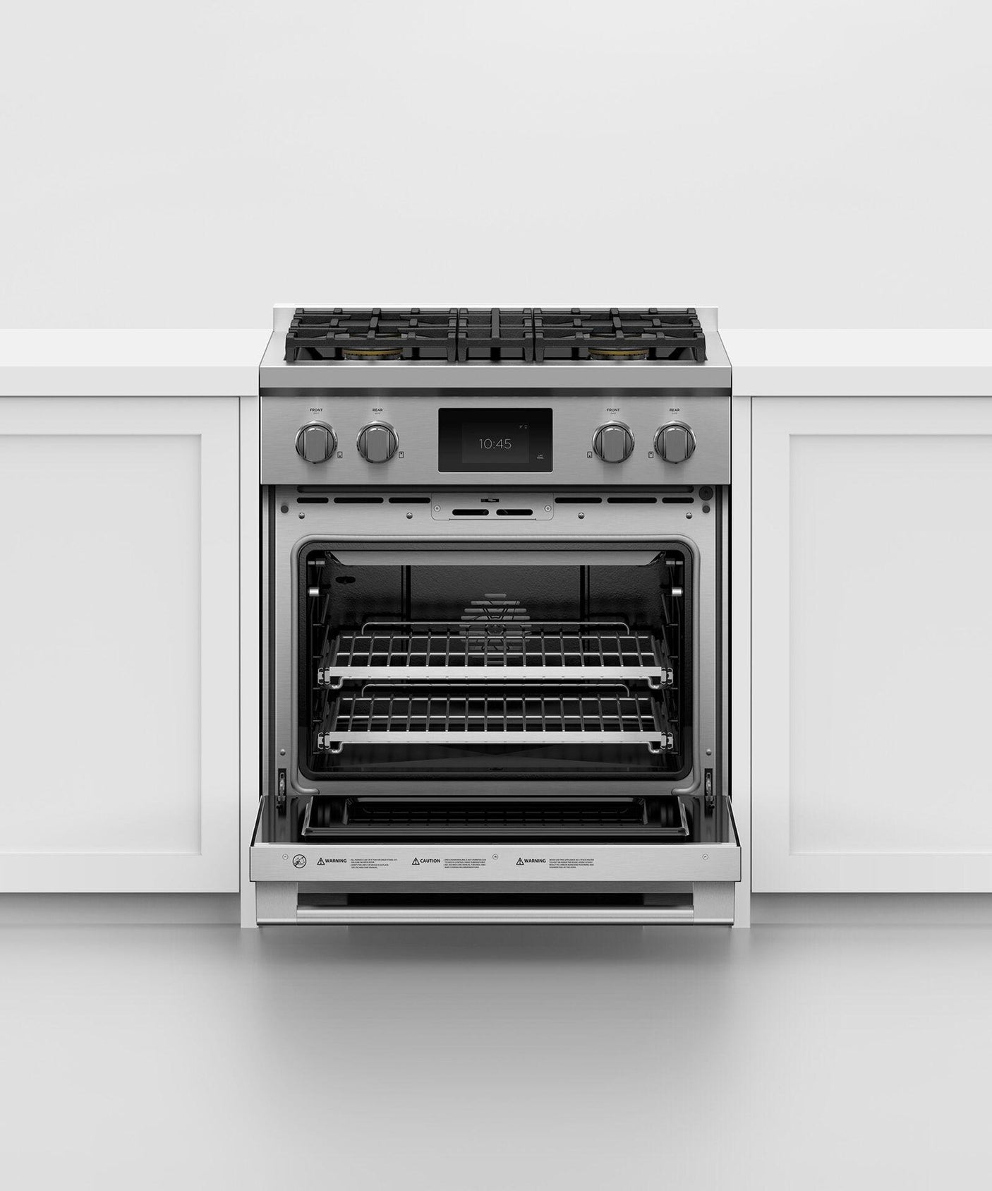 30" Series 9 Professional Dual Fuel 4 Burner Self-Cleaning Range