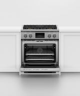 30" Series 9 Professional Dual Fuel 4 Burner Self-Cleaning Range