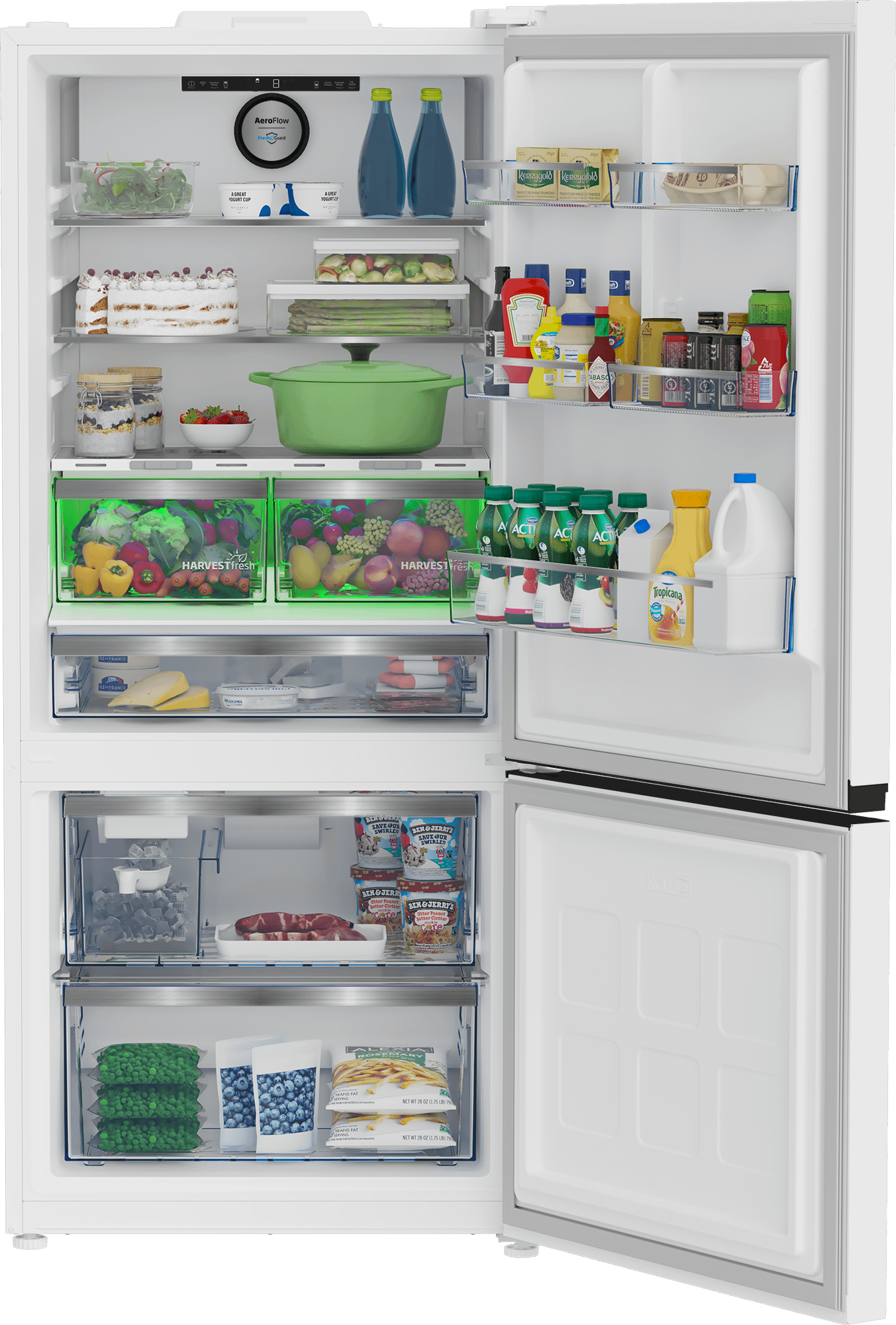 30" Bottom Freezer Refrigerator