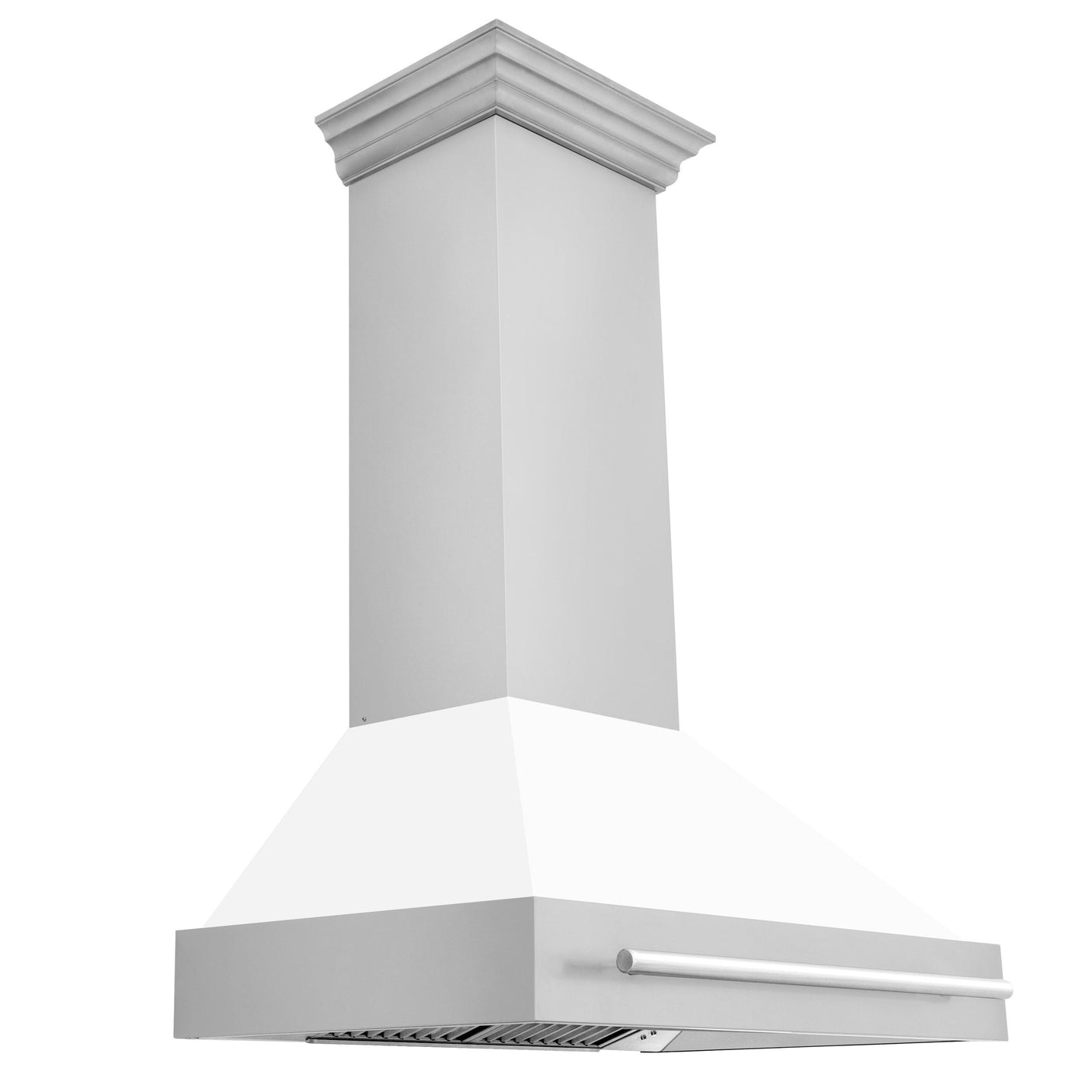 ZLINE 36 in. Stainless Steel Range Hood with Stainless Steel Handle (8654STX-36) [Color: Black Matte]