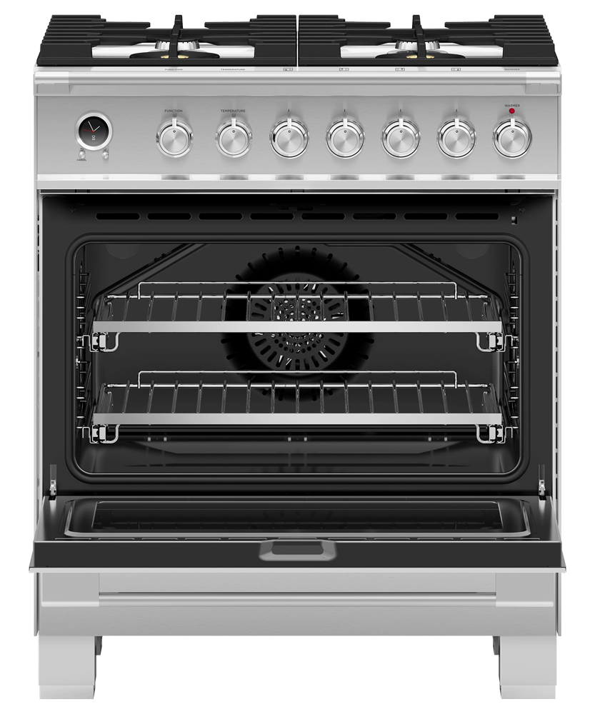 30" Series 9 Classic 4 Burner Dual Fuel Self-Cleaning Range