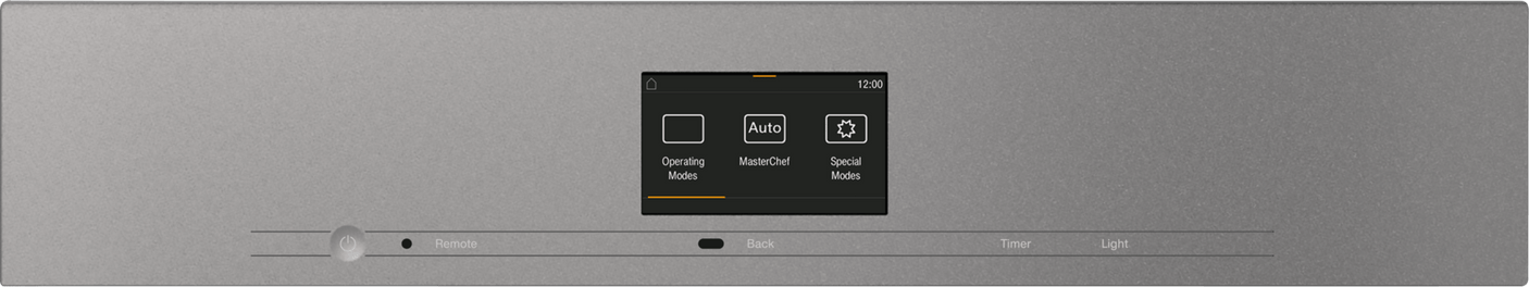 H 7660 BP AM - 24" oven in a perfectly combinable design with roast probe and BrilliantLight.