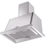 Majestic 30 Inch Stainless Steel Wall Mount Convertible Range Hood