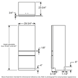 Monogram 30" Panel-Ready Fully-Integrated Wine Sommelier