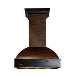 ZLINE 36" Wooden Wall Mount Range Hood in Antigua and Walnut - Includes Motor (369AW-36) [Size: 36 inch]