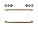 Café™ Front Control Electric Knobs and Handles - Brushed Bronze