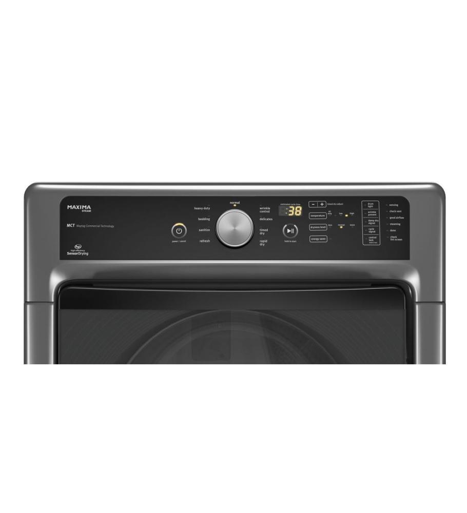 Maxima® Front Load Electric Dryer with Refresh Cycle with Steam - 7.3 cu. ft.