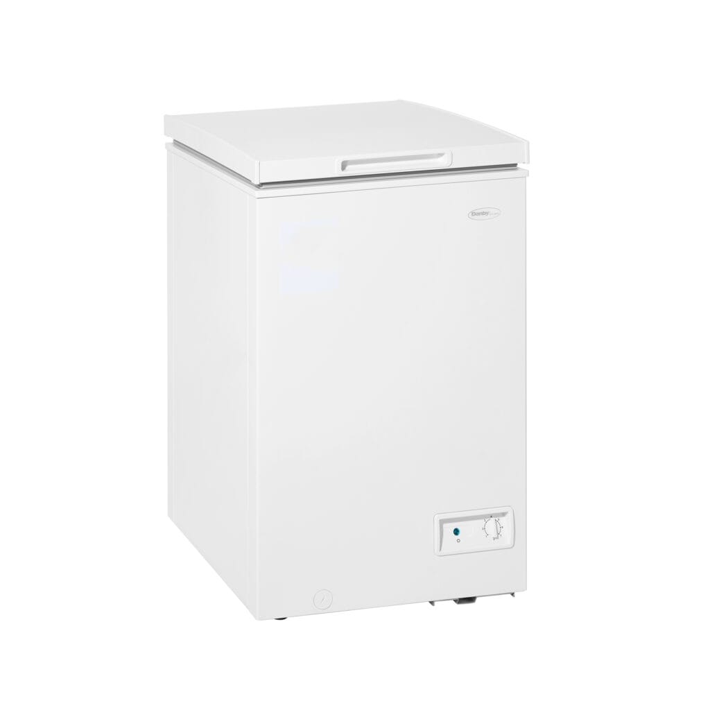 Danby 3.5 cu. ft. Square Model Chest Freezer in White