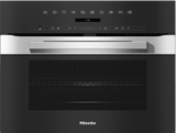 H 7240 BM AM - 24" compact speed oven in a perfectly combinable design with automatic programs and combi modes.