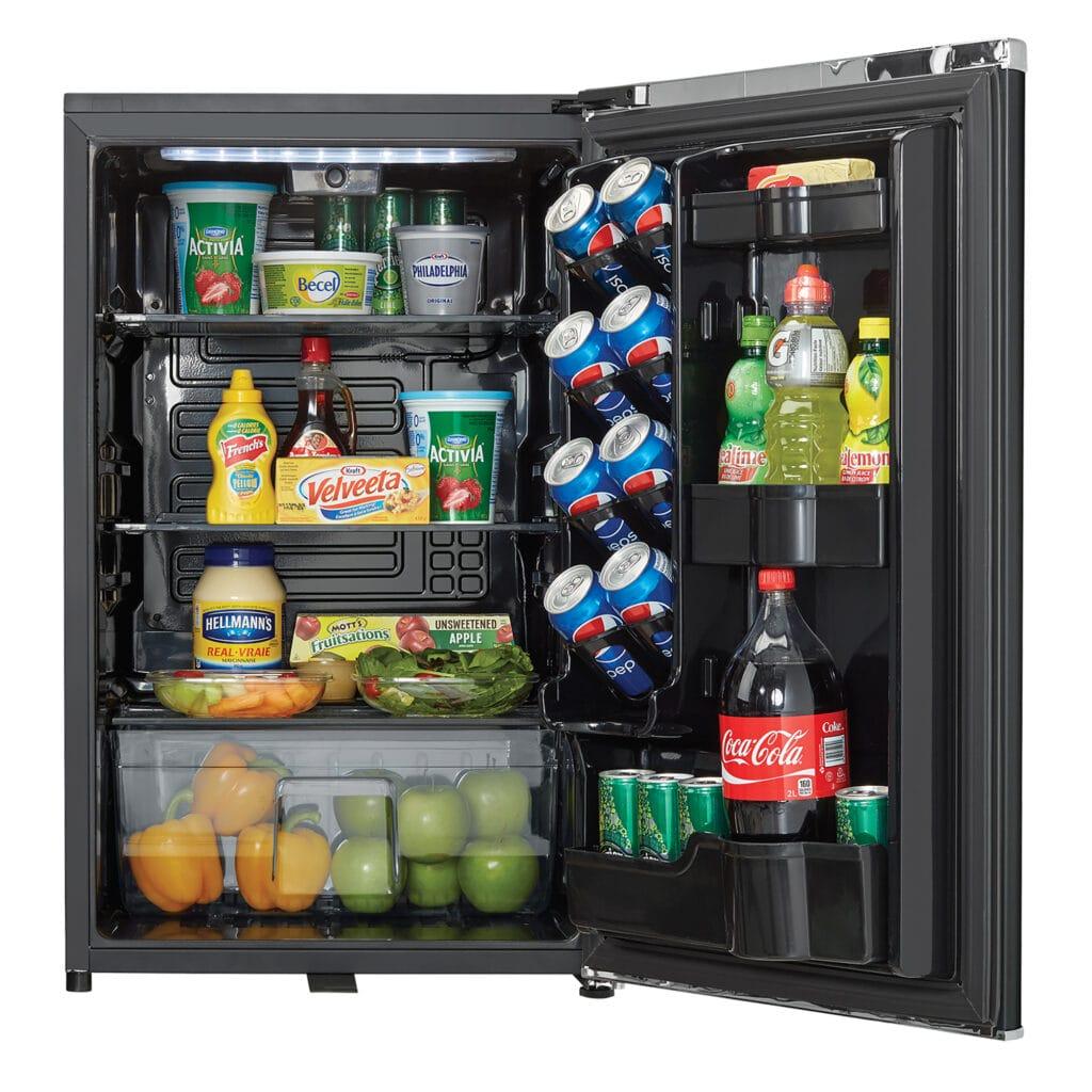 Danby 4.4 cu. ft. Retro Compact Fridge in Midnight Black