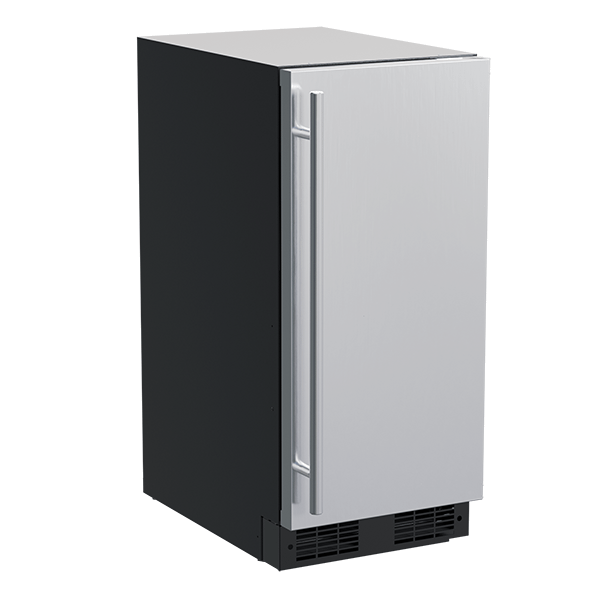 15-In Built-In High-Efficiency Single Zone Wine Refrigerator with Door Style - Stainless Steel