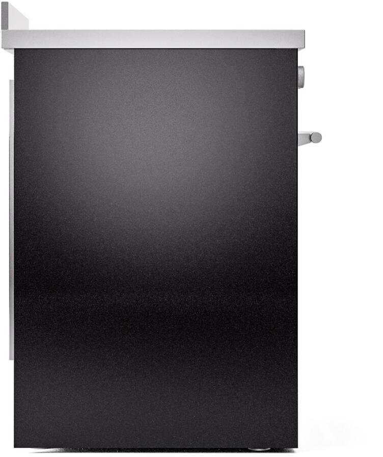 Professional Plus II 30 Inch Electric Freestanding Range in Glossy Black with Trim