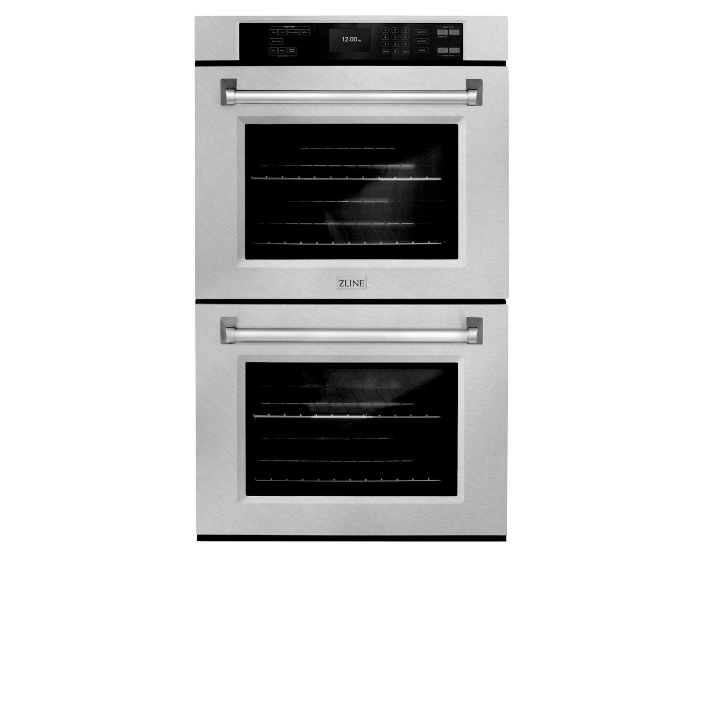 ZLINE 30 in. Professional True Convection Double Wall Oven with Air Fry and Self Clean in DuraSnow' Stainless Steel (WADS-30)