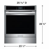 Frigidaire Gallery 24" Single Electric Wall Oven with Air Fry