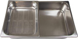 Stainless Steel Steam Cooker Basins