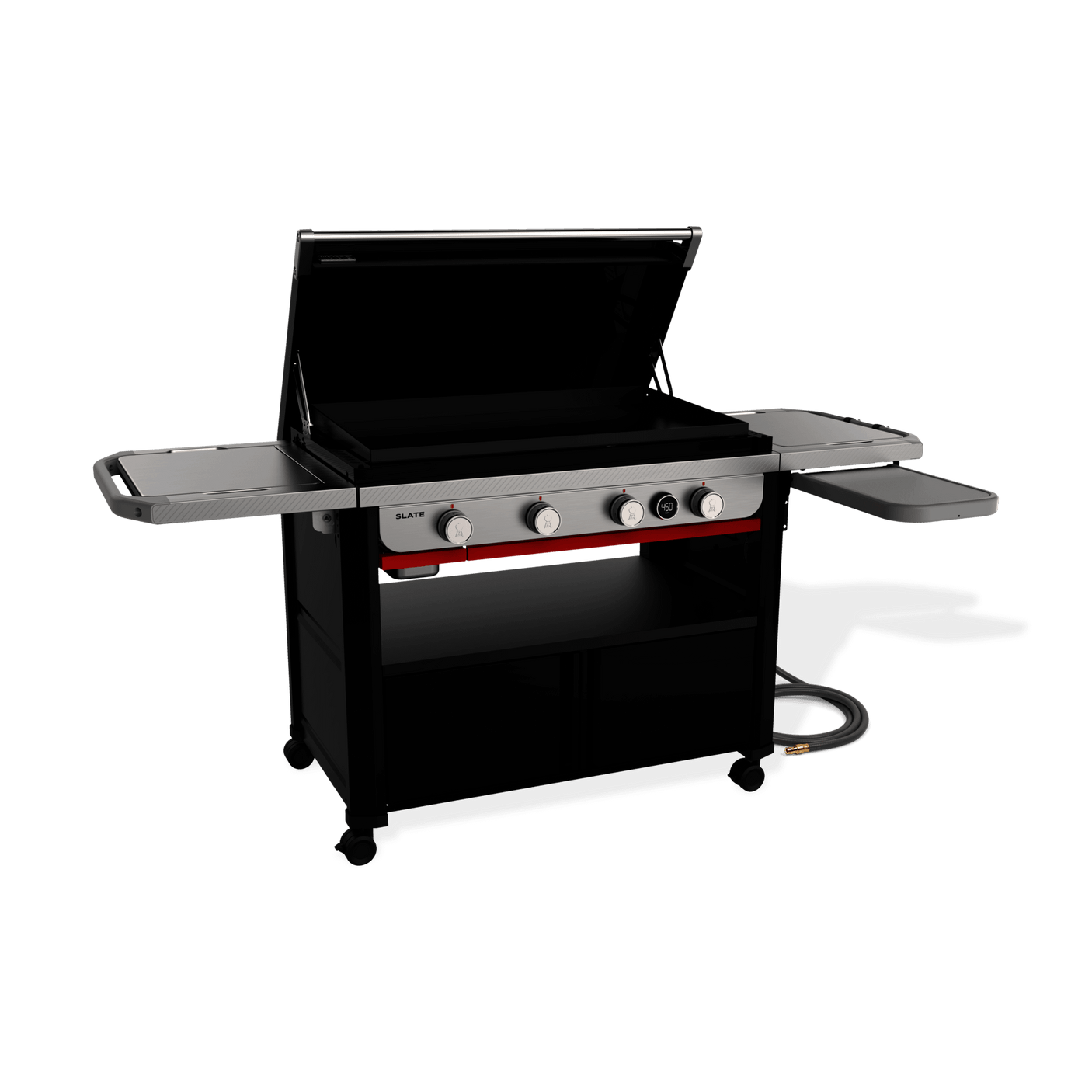 Slate® 36" Rust-Resistant Griddle (Natural Gas) - Black