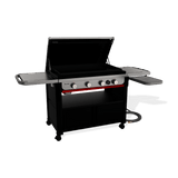 Slate® 36" Rust-Resistant Griddle (Natural Gas) - Black