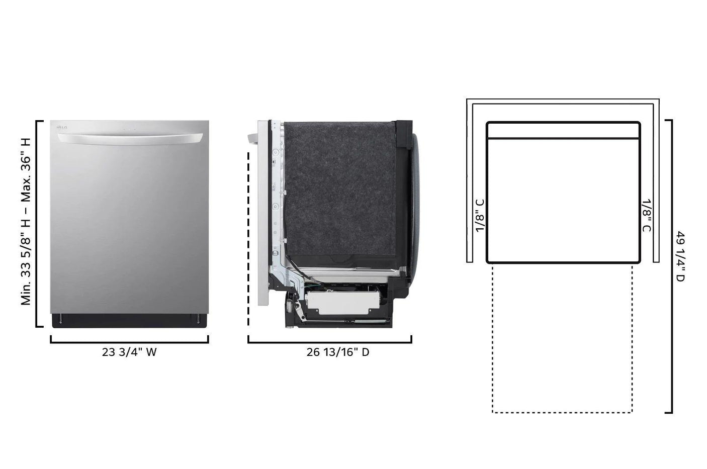 Top Control Smart Dishwasher with QuadWash™